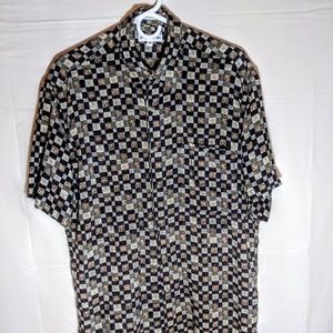 Vint Pierre Cardin Short Sleeve Button Down Shirt